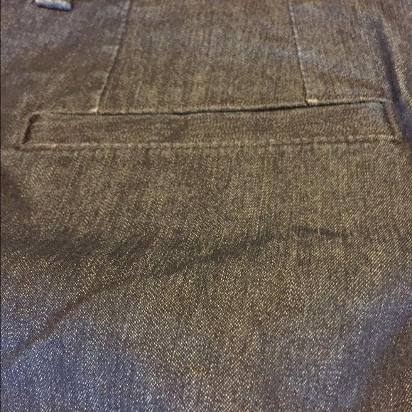 VINTAGE Dark Denim Pedal Pushers - Size 16 - Picture 2 of 3